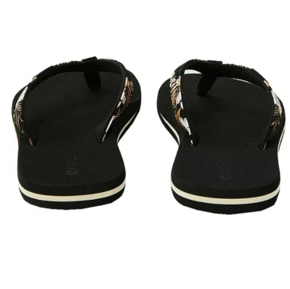 NEW Rip Curl Freedom Flip Flops Black/Pink - Picture 3 of 3